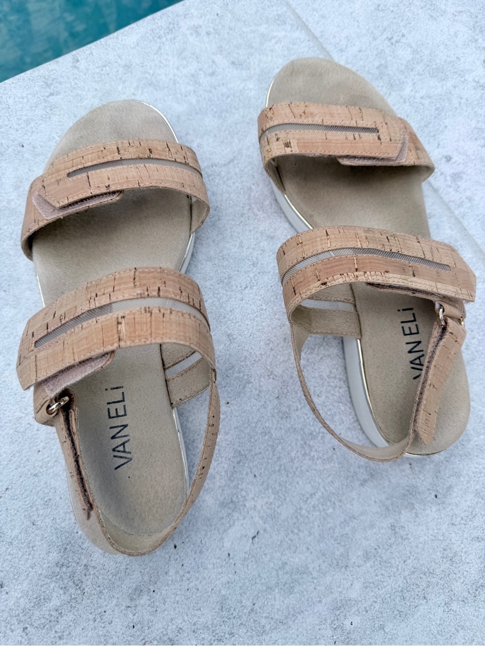 Vaneli Espe Cork-Strap Women's Sandals